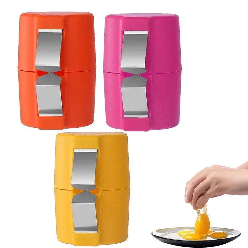 Eggshell Opener Tool – Quick & Clean Egg Cracker for Cooking and Camping