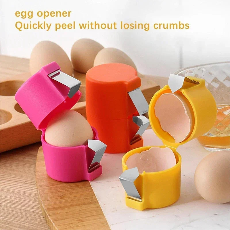 Eggshell Opener Tool – Quick & Clean Egg Cracker for Cooking and Camping