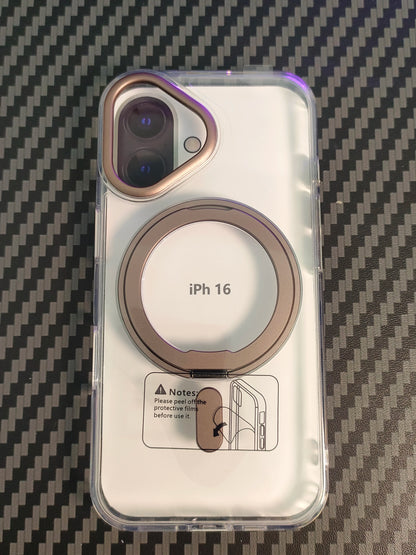 Luxury Magnetic iPhone Case with Lens Protector & Wireless Charging