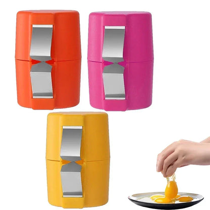 Eggshell Opener Tool – Quick & Clean Egg Cracker for Cooking and Camping