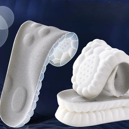 Orthopedic Latex Insoles – Breathable & Shock-Absorbing