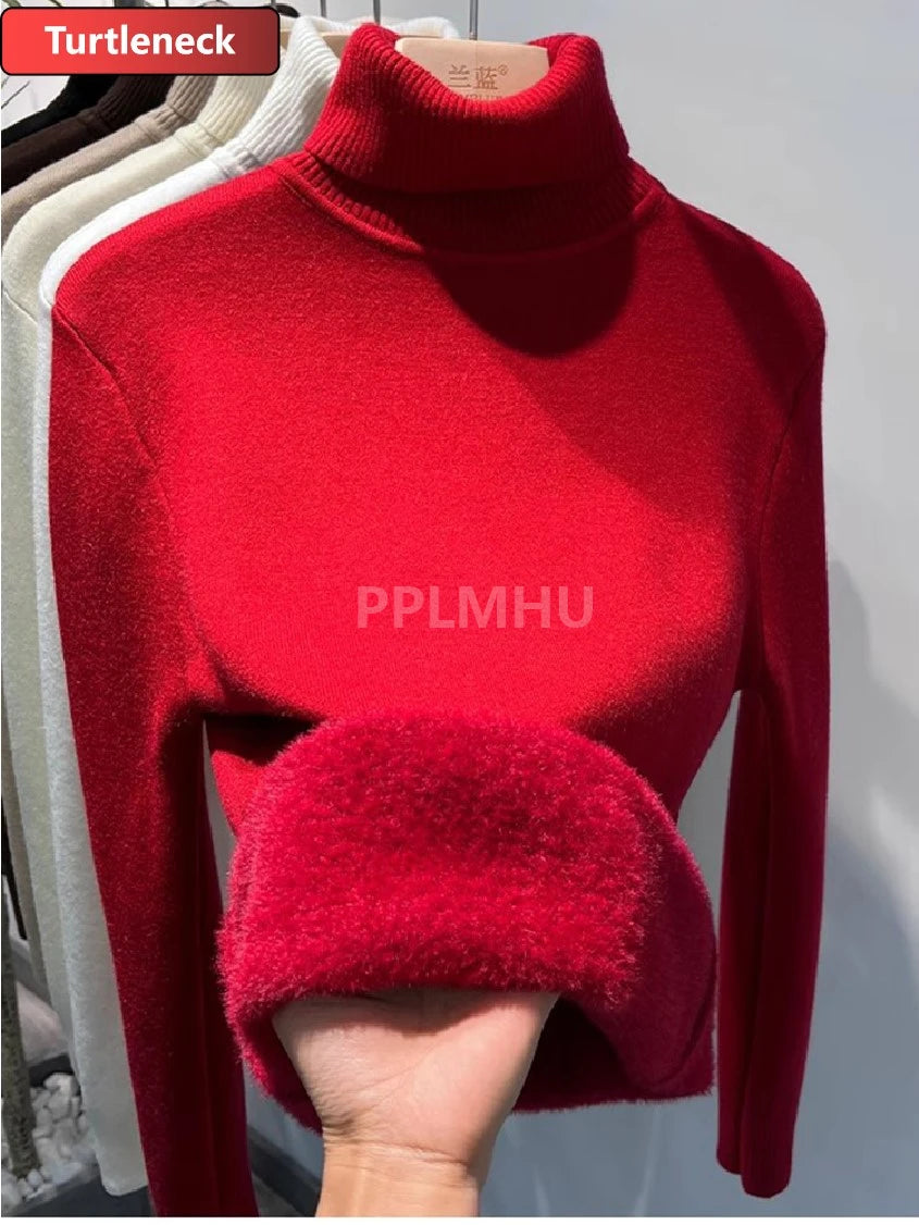 Women's Warm High Collar Sweater – Buy 1, Get 2 FREE!🎁