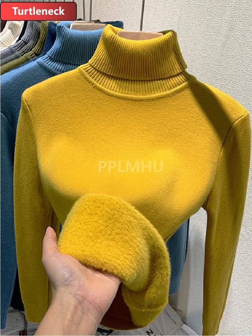 Women's Warm High Collar Sweater – Buy 1, Get 2 FREE!🎁