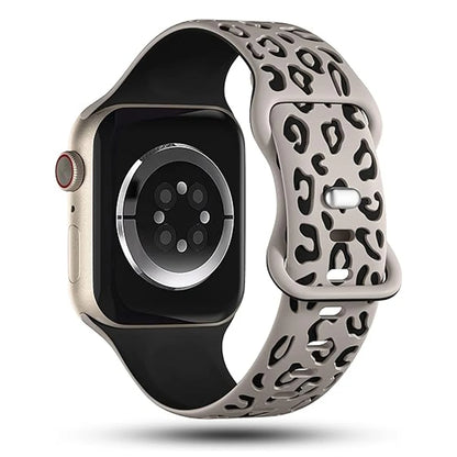 Engraved Silicone Strap for Apple Watch - All Series