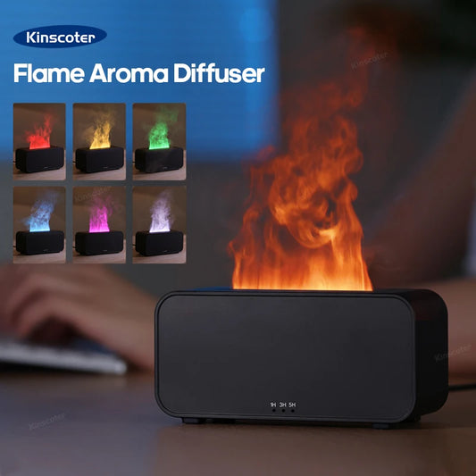 Lanwang Flame Aroma Diffuser – Create a Cozy Ambiance