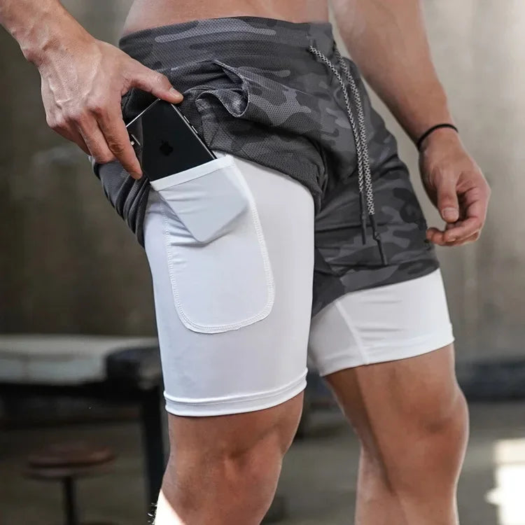 2-in-1 Sports Shorts