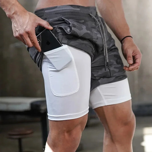2-in-1 Sports Shorts
