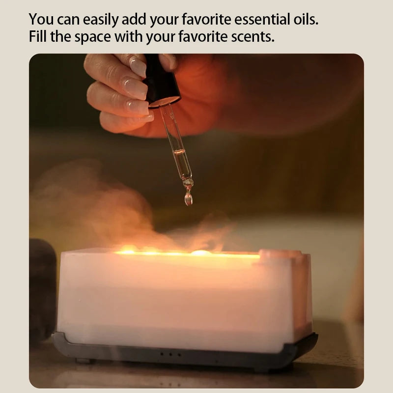 Lanwang Flame Aroma Diffuser – Create a Cozy Ambiance