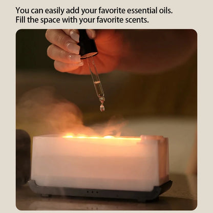 Lanwang Flame Aroma Diffuser – Create a Cozy Ambiance
