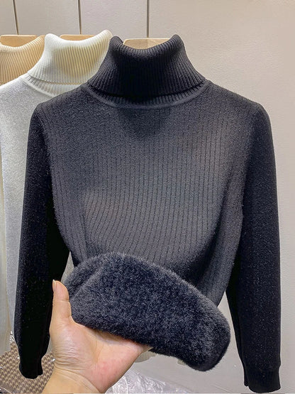 Women's Warm High Collar Sweater – Buy 1, Get 2 FREE!🎁