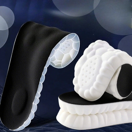 Orthopedic Latex Insoles – Breathable & Shock-Absorbing
