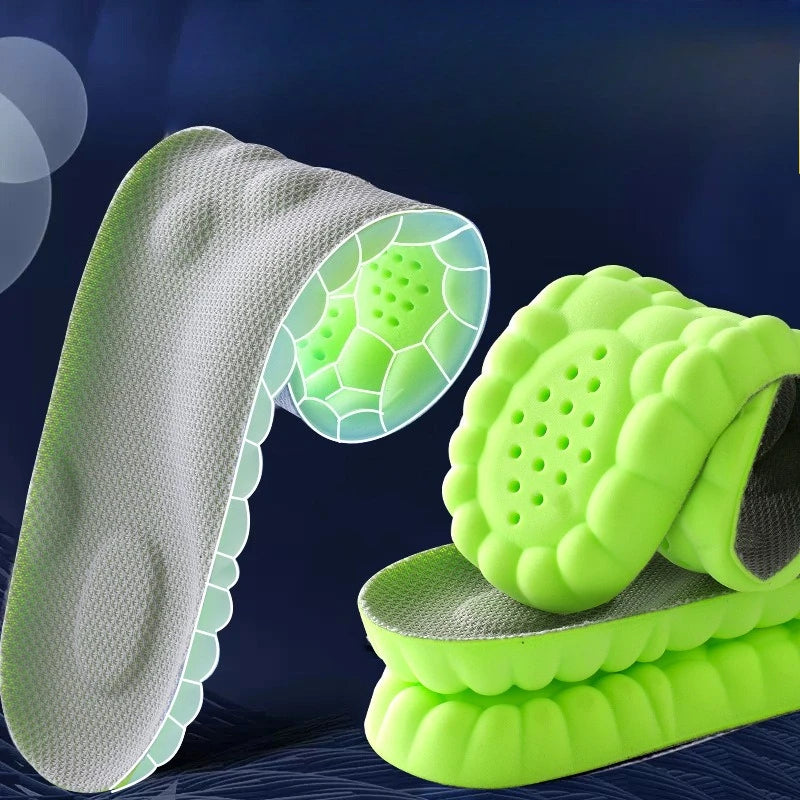 Orthopedic Latex Insoles – Breathable & Shock-Absorbing