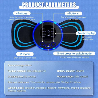 Portable Neck Massager for Relaxation & Fatigue Relief