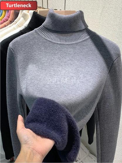 Women's Warm High Collar Sweater – Buy 1, Get 2 FREE!🎁