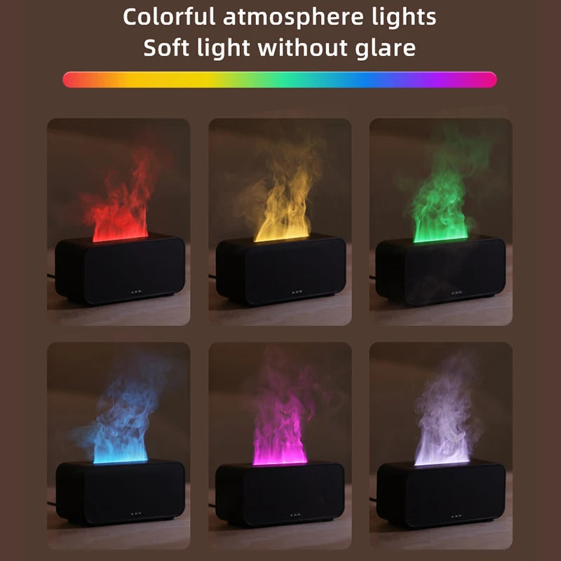 Lanwang Flame Aroma Diffuser – Create a Cozy Ambiance