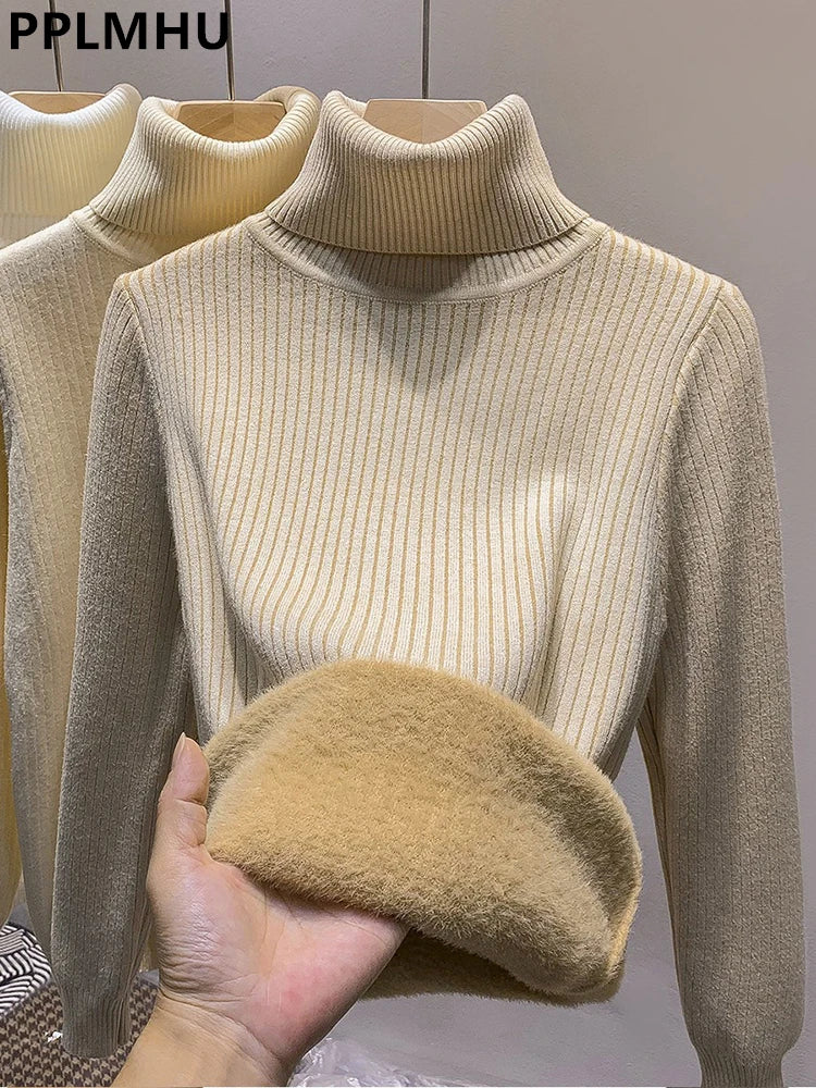 Women's Warm High Collar Sweater – Buy 1, Get 2 FREE!🎁