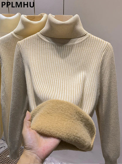 Women's Warm High Collar Sweater – Buy 1, Get 2 FREE!🎁