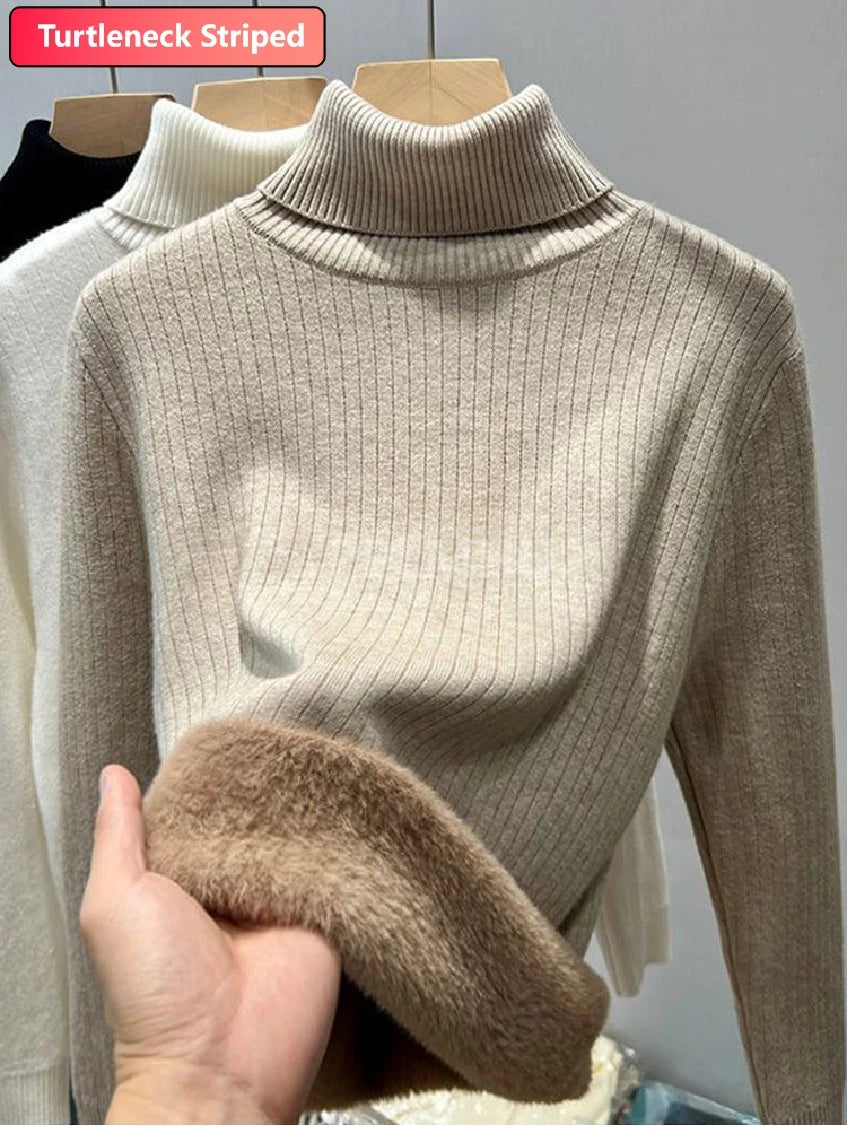 Women's Warm High Collar Sweater – Buy 1, Get 2 FREE!🎁