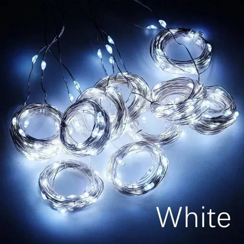 LED Curtain String Lights – 3M USB Fairy Lights for Holidays & Parties