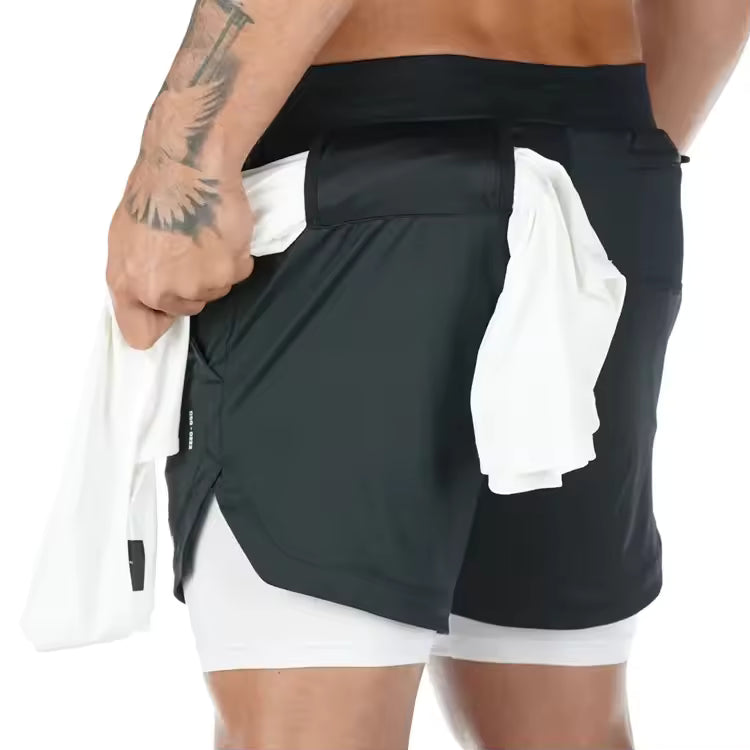 2-in-1 Sports Shorts