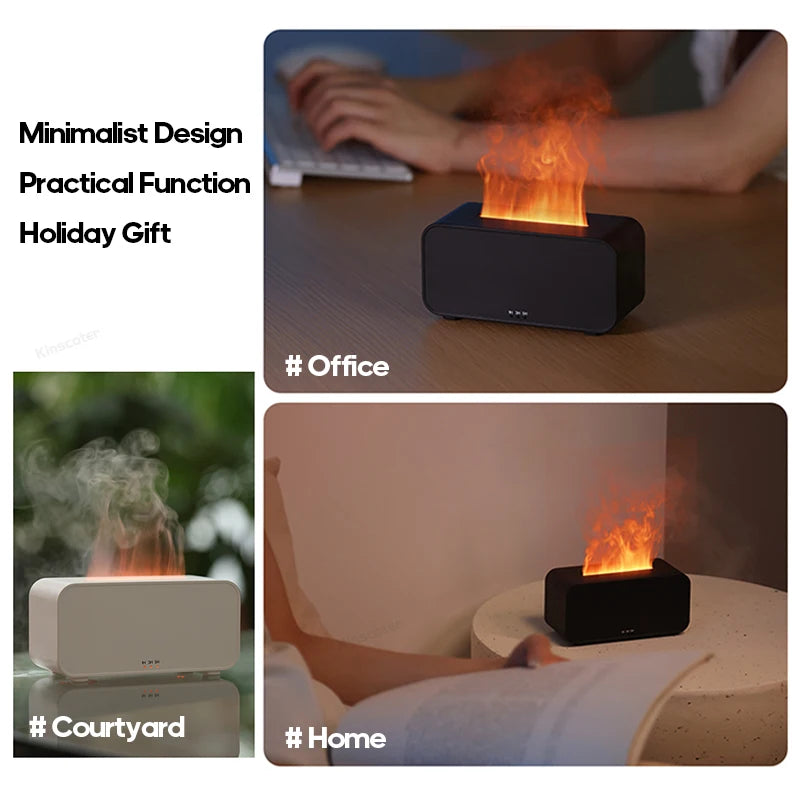 Lanwang Flame Aroma Diffuser – Create a Cozy Ambiance