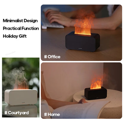 Lanwang Flame Aroma Diffuser – Create a Cozy Ambiance