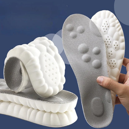Orthopedic Latex Insoles – Breathable & Shock-Absorbing