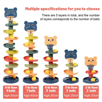 Rolling Ball Stacking Tower