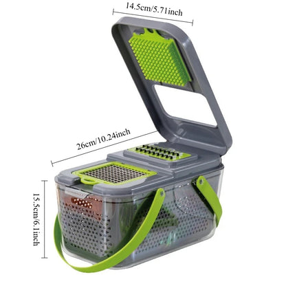 16-in-1 Vegetable Chopper & Slicer for Kitchen Essentials