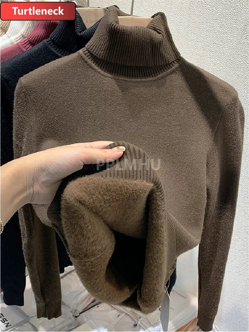 Women's Warm High Collar Sweater – Buy 1, Get 2 FREE!🎁