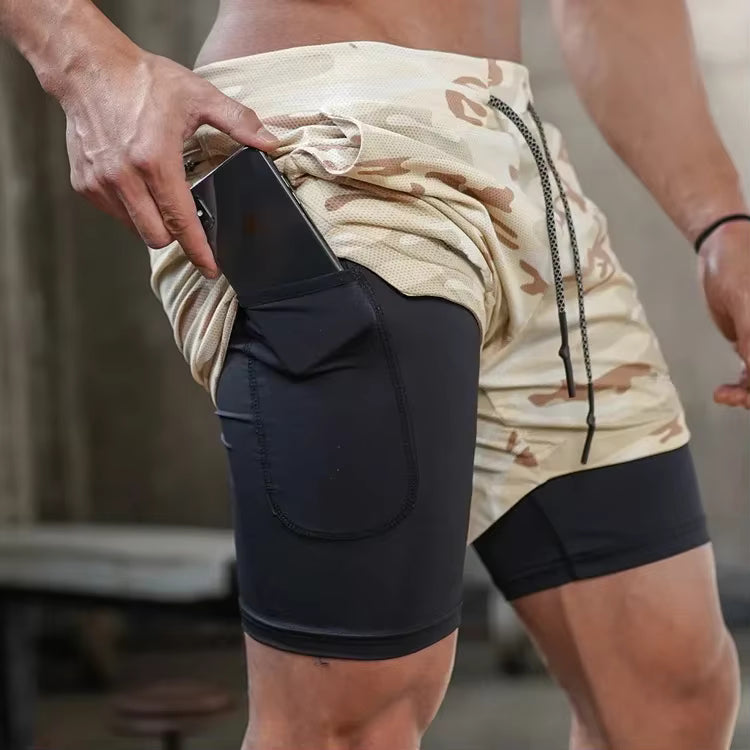 2-in-1 Sports Shorts