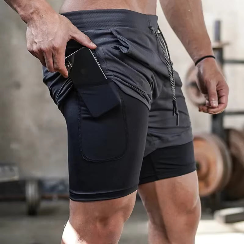 2-in-1 Sports Shorts
