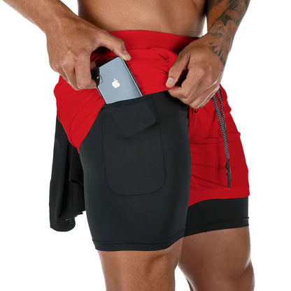 2-in-1 Sports Shorts